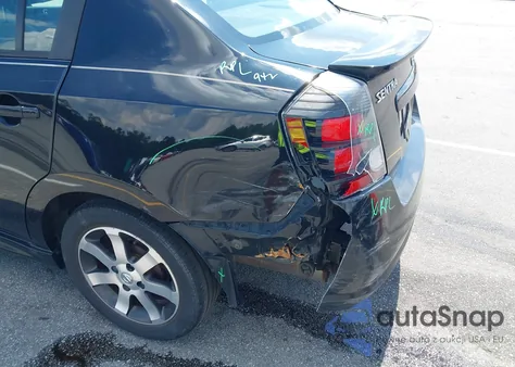 2012 Nissan Sentra 2.0 Sr from USA, damaged, VIN 3N1AB6AP0CL758542